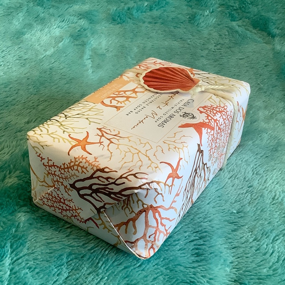 Casa Dos Aromas Scented Grapefruit Mandarin Large NWT 10.5 oz Soap Artisan Bar - Picture 6 of 11